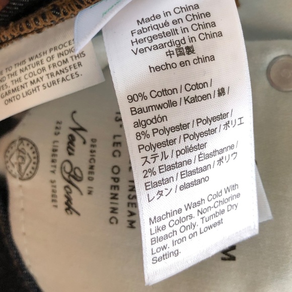 J. Crew Women's Vintage Slim Straight Jeans. Size 24. Great condition, like new - Picture 10 of 13